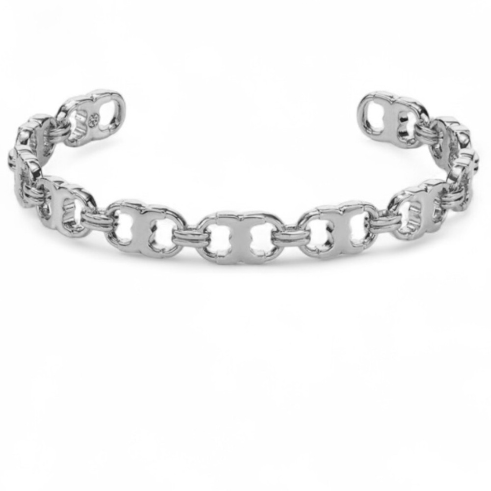 Tory Burch Silver Chain Bracelet